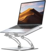 Nulaxy Fully Adjustable Laptop Stand for Desk, Dual Foldable Computer Riser with Heat-Vent - Image 9